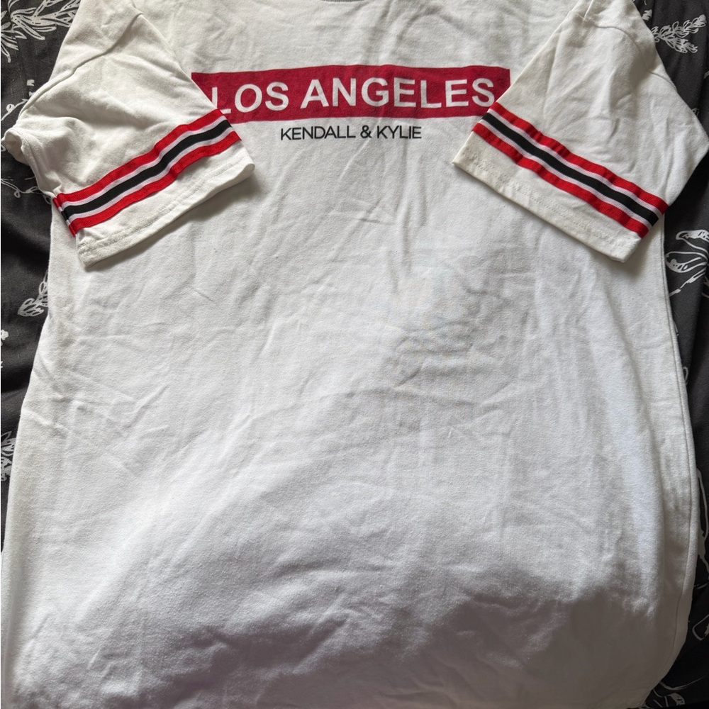 Kendall & Kylie Oversized White Shirt